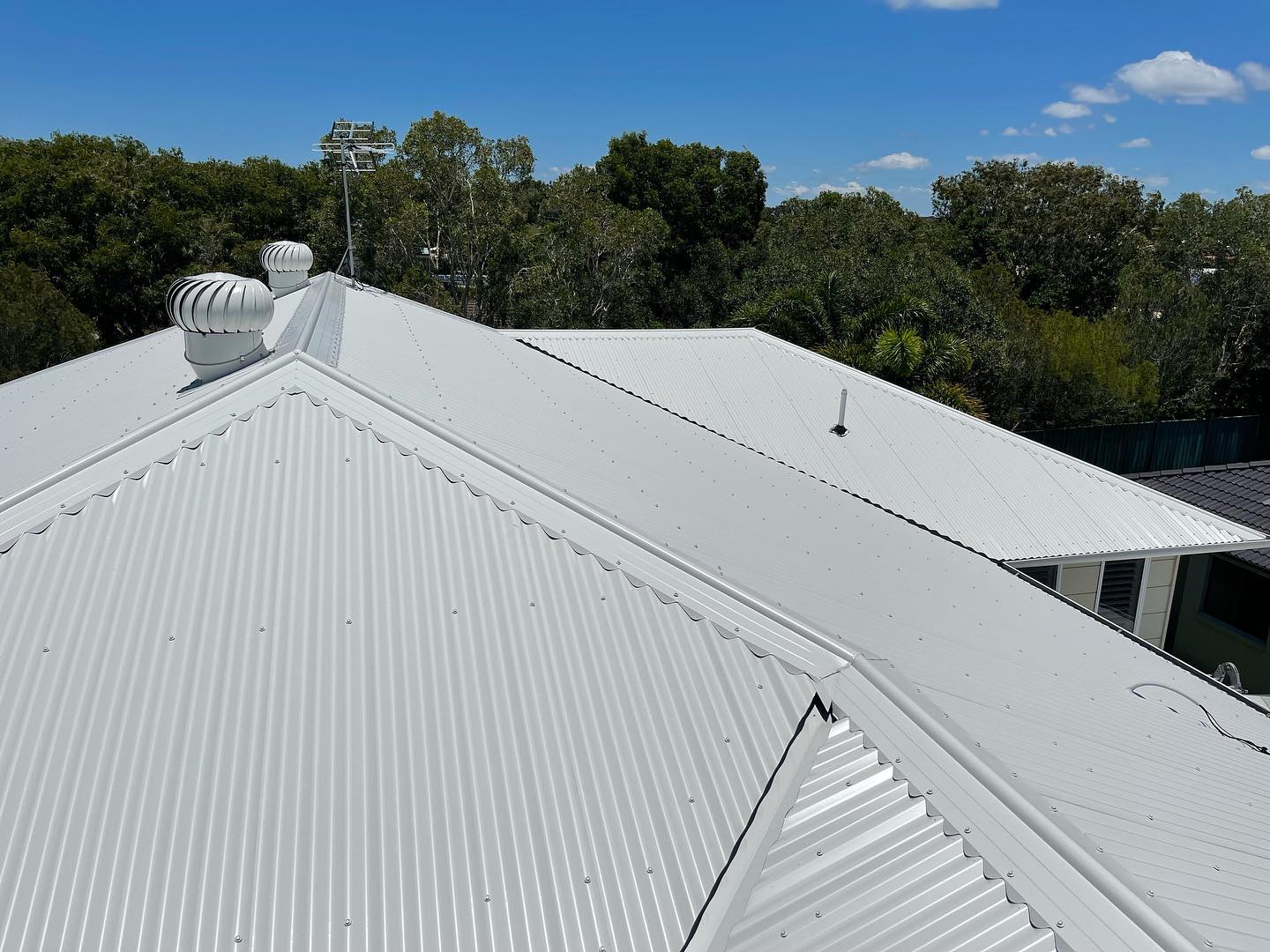 Roof repairs completed by Metro Hail team